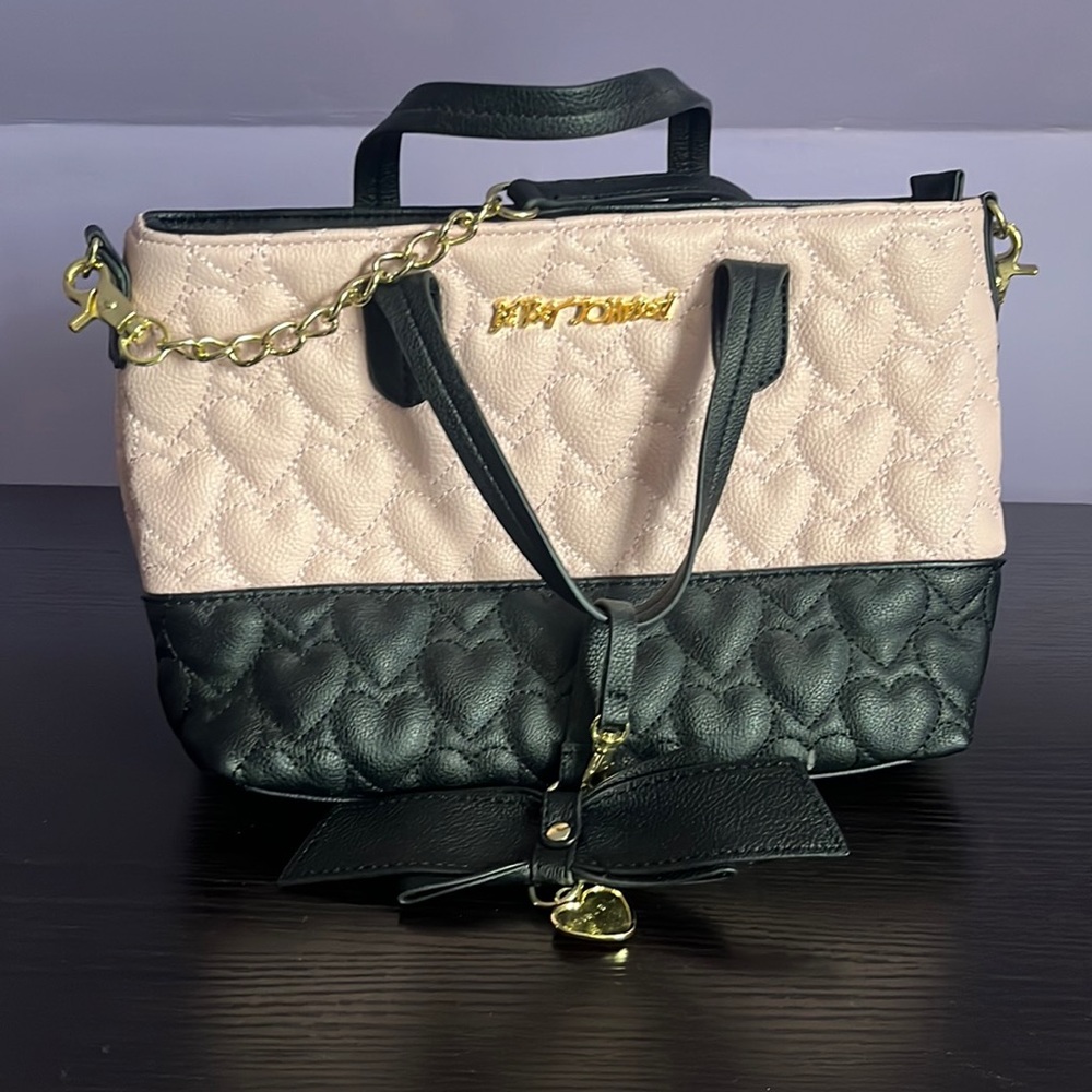 Pink Betsy Johnson handbag
